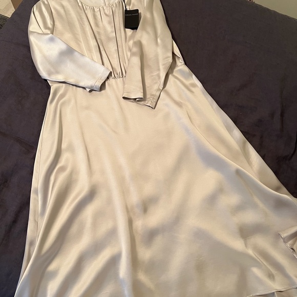 New Fabiana Filippi viscose and wool dress midi length - Picture 5 of 5